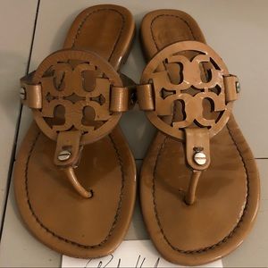 Tory Burch Miller Nude Patent Leather size 6